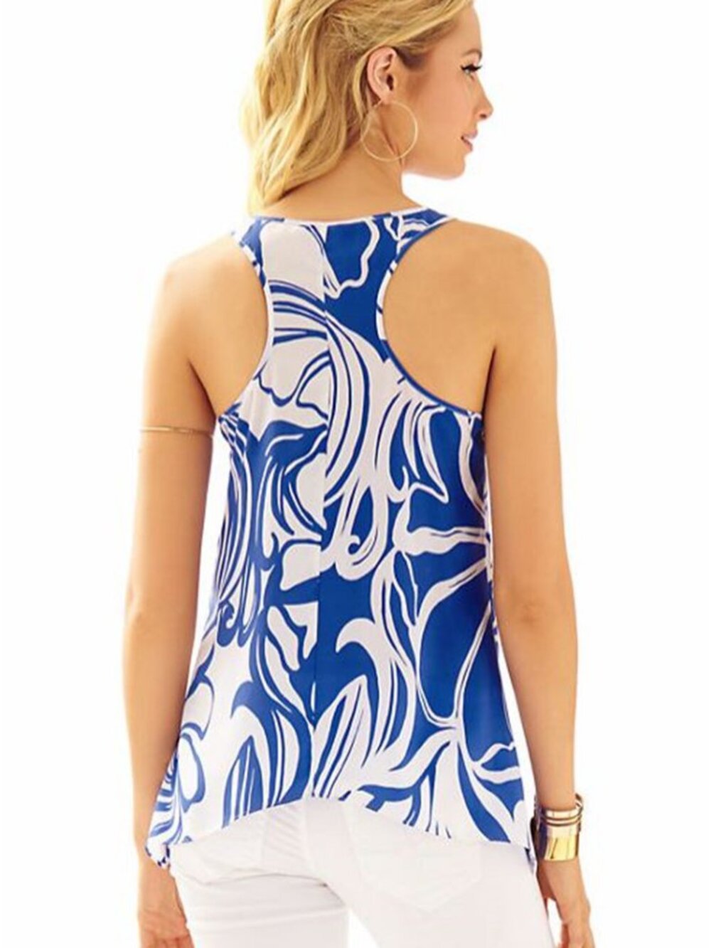 Lilly Pulitzer Malie Windsufer Engineered Top Size S NWOT